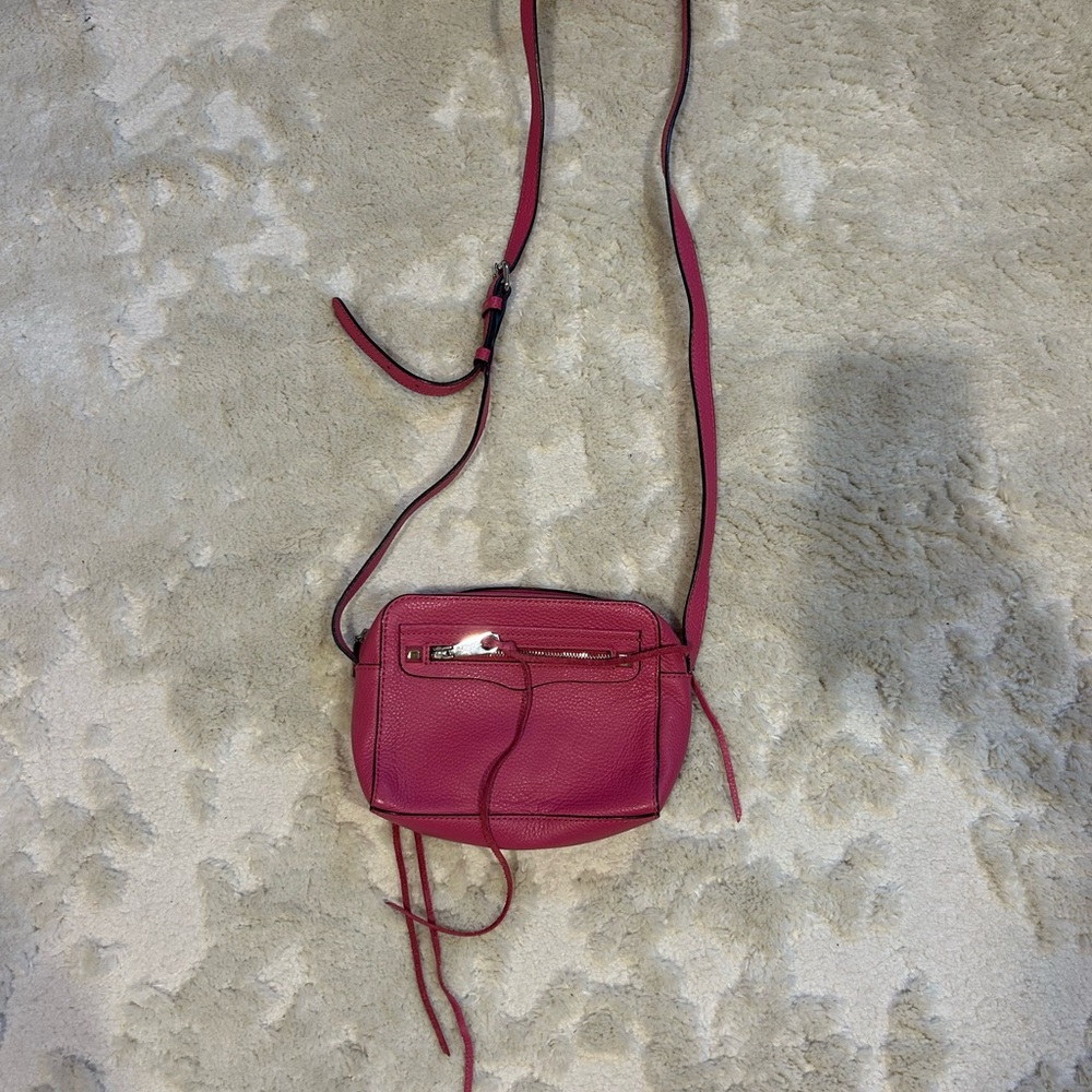 Rebecca Minkoff Pink Leather Crossbody Bag